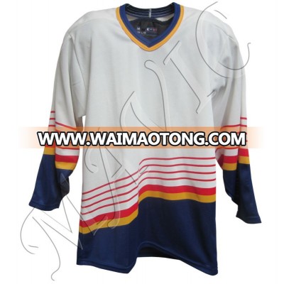 Custom Dye Sublimation Ice Hockey Jerseys Sublimated Ice Hockey Jersey